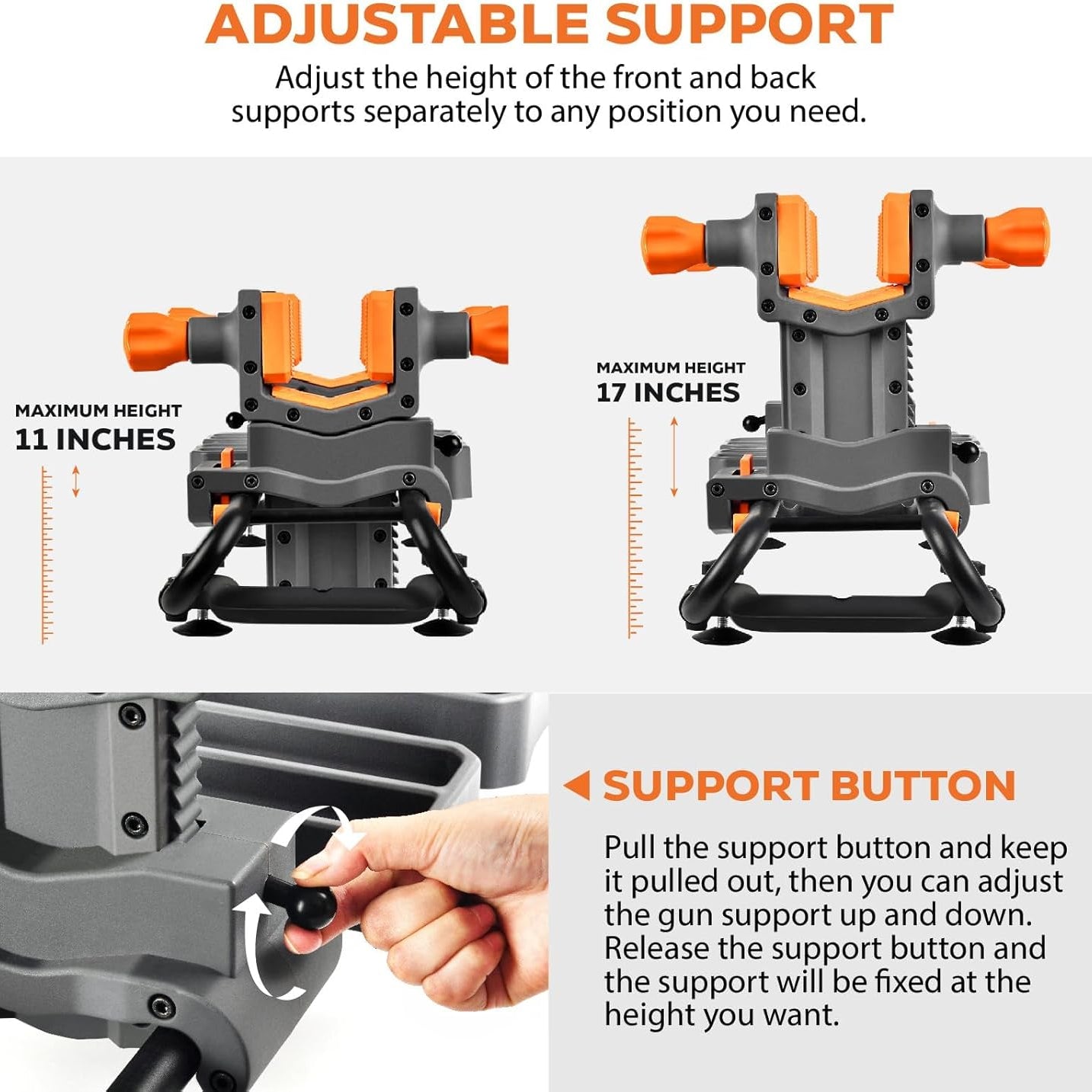 Gun Pliers Adjustable Bracket Gun Holder for Maintenance, Cleaning,Gun Vise GLORYFIRE®
