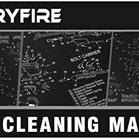 GLORYFIRE Gun Mat Gun Cleaning Mat Double Thickness Cleaning Mat Sized 12"x36" inches for Handgun Shotgun Rifle Cleaning GLORYFIRE®