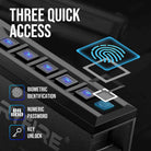 GLORYFIRE Biometric Gun Safe Wall Mounted Handgun Safe Elite GLORYFIRE®