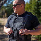 GLORYFIRE Plate Carrier Adjustable Tactical Vest Quick Release Coyote GLORYFIRE®