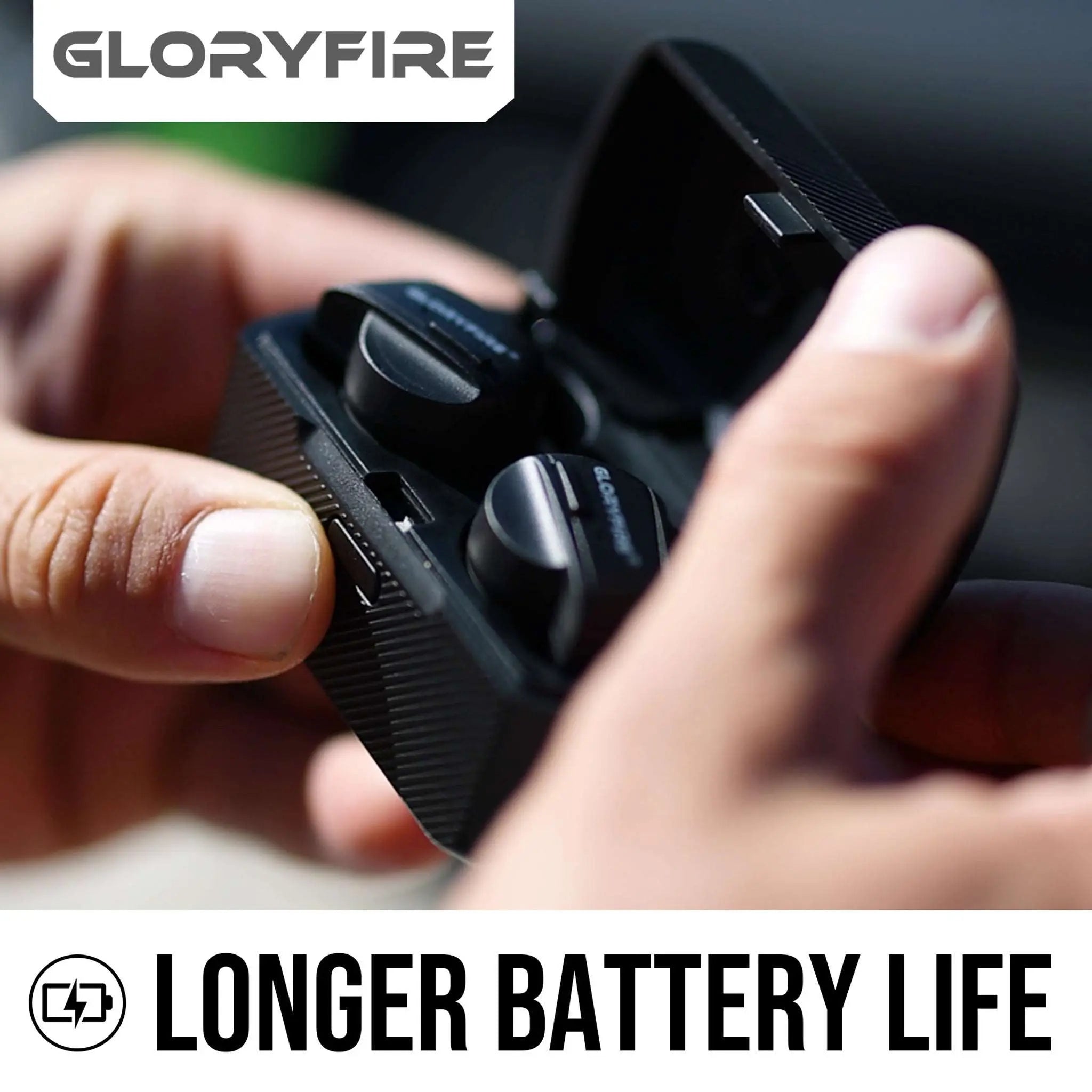 Z GLORYFIRE Ear Protection Earmuffs Bluetooth Earbuds, Black GLORYFIRE®