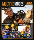 "GLORYFIRE Bluetooth Neckband Earpiece for  Construction - 26 NRR Noise Reduction,  3 Modes, 12-Hour Battery, Clear Voice Pickup,  ANSI & Bluetooth Certified" GLORYFIRE®