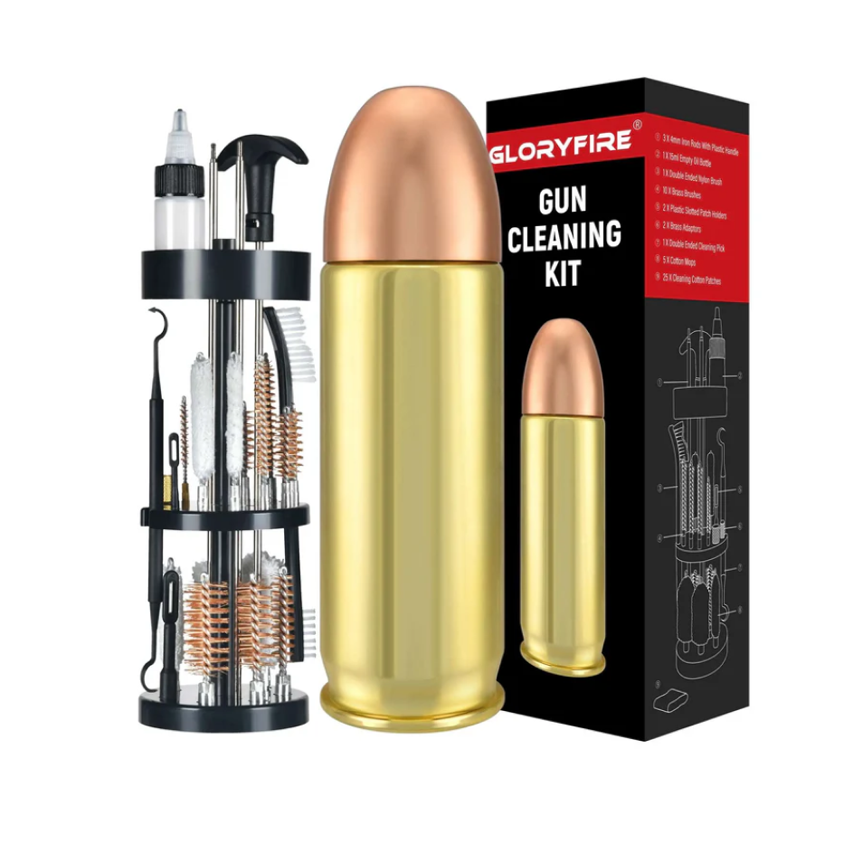 GLORYFIRE Universal Gun Cleaning Kit Gifts for Men Aluminum Case GLORYFIRE®