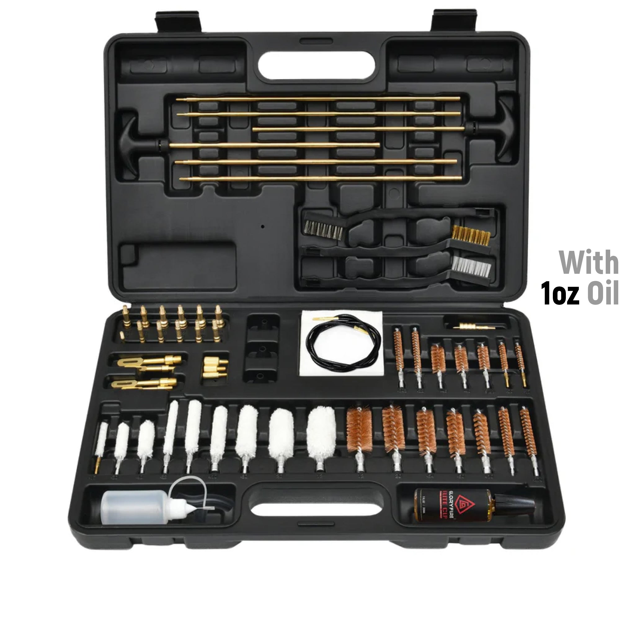 GLORYFIRE Universal Gun Cleaning Kit for All Guns Brass Jags & Loops Upgraded GLORYFIRE®