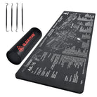 GLORYFIRE Gun Mat Gun Cleaning Mat Double Thickness Cleaning Mat Sized 12"x36" inches for Handgun Shotgun Rifle Cleaning GLORYFIRE®