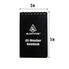 GLORYFIRE Waterproof Tactical Notebook Black (5pcs) GLORYFIRE®