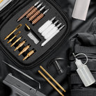 GLORYFIRE Universal Gun Cleaning Kit Fits .22 .357/9mm .38 .40 .45 Cal Handguns & Pistols Compact Carrying Case for Portability Multiple Styles with Brass or Plastic Jags & Tips for Shooting and Range GLORYFIRE®