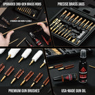 GLORYFIRE Adjustable Stand Deluxe Universal Gun Cleaning Kit - Highly Effective Cleaning Solutions for Hunting and Shooting GLORYFIRE®