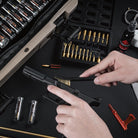 GLORYFIRE Adjustable Stand Deluxe Universal Gun Cleaning Kit - Highly Effective Cleaning Solutions for Hunting and Shooting GLORYFIRE®