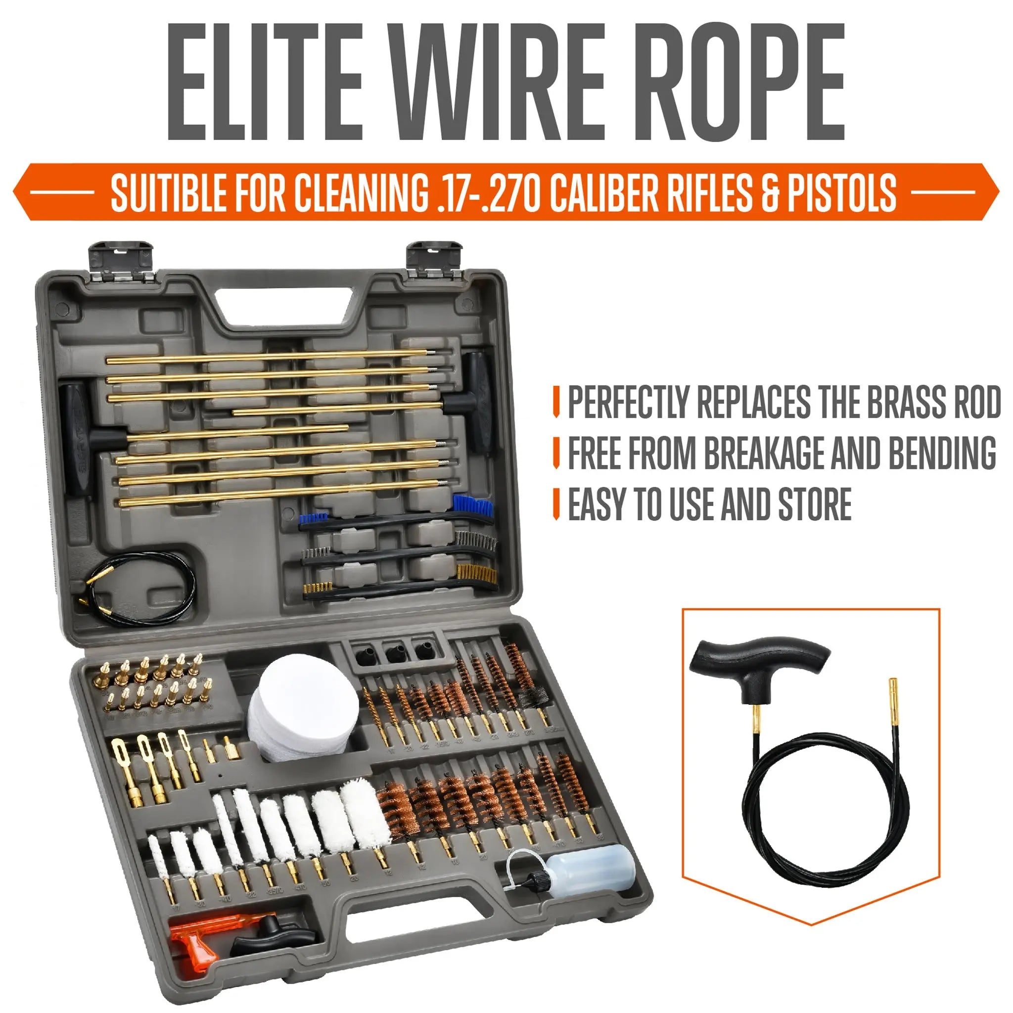 Gun Cleaning Kit Elite Rifle Shotgun Pistol Cleaning Kit GLORYFIRE®