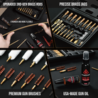 GLORYFIRE Adjustable Stand Deluxe Universal Gun Cleaning Kit - Highly Effective Cleaning Solutions for Hunting and Shooting GLORYFIRE®