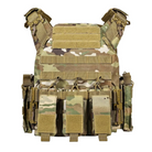 GLORYFIRE Plate Carrier Quick Release Tactical Vest Adjustable Camo GLORYFIRE®