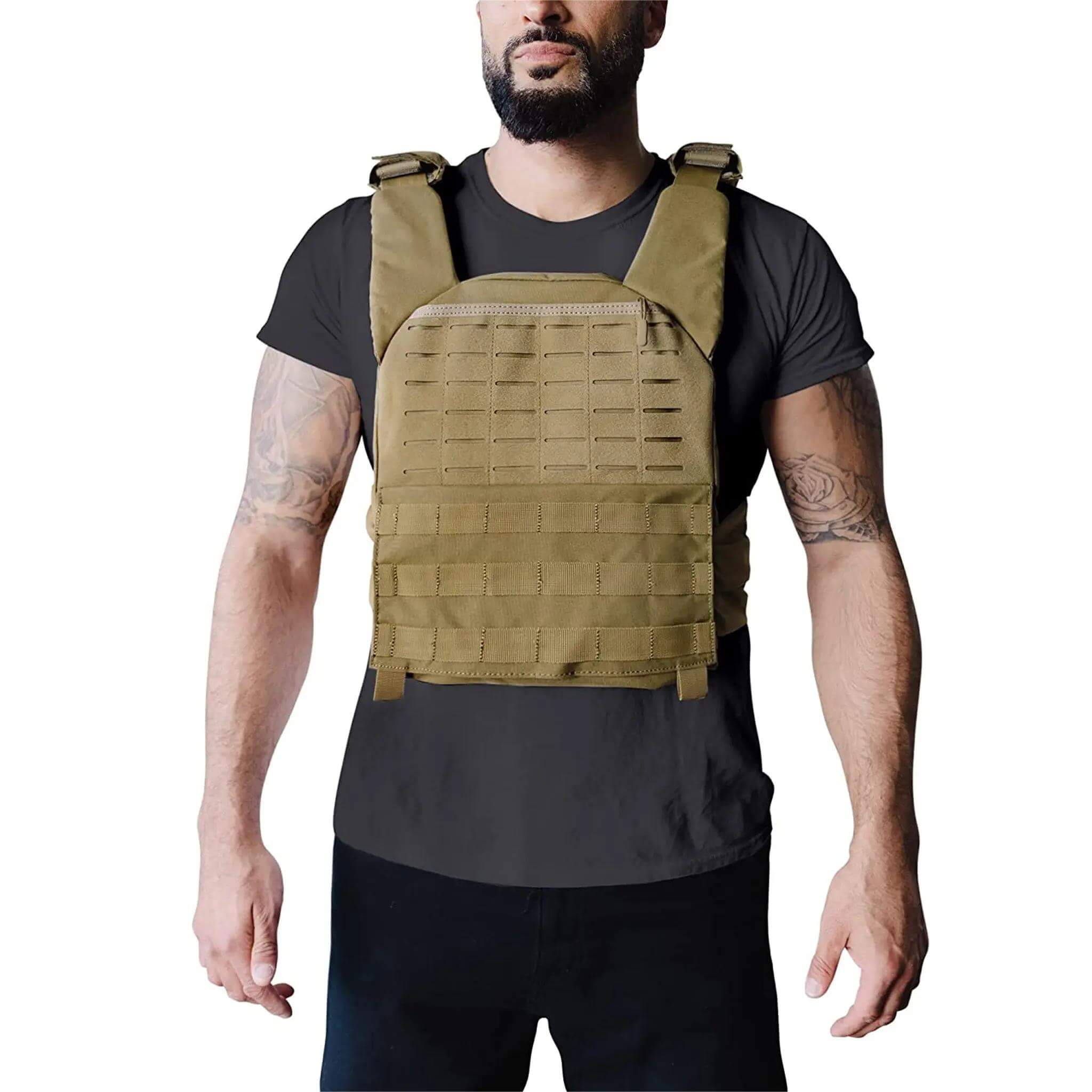 GLORYFIRE Weighted Vest Workout Ajustable Weight Vests Black GLORYFIRE®